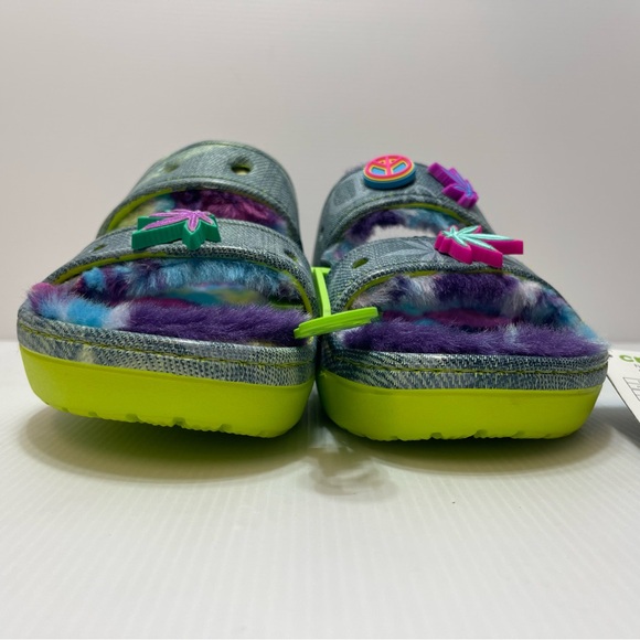 Crocs x Half Baked Cozzzy Sandals Clogs Faux Fur Slides Unisex Women's 8 Men's 6 - Picture 7 of 16